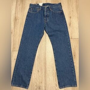 Levi's Premium Mens 31x30 Blue Indigo Color